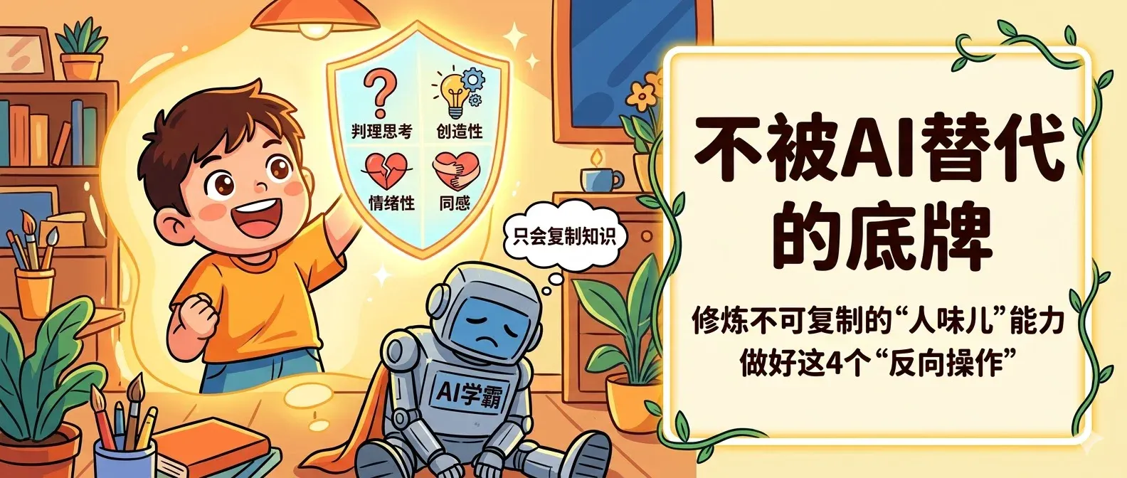 2026年不被AI淘汰的孩子，都在偷偷练这4件事
