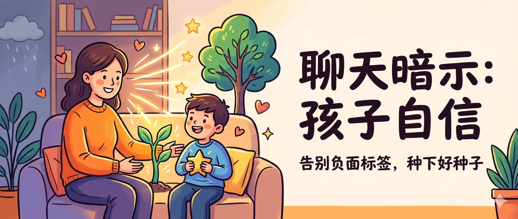 积极暗示 vs 负面暗示：如何用聊天就让孩子自信又听话