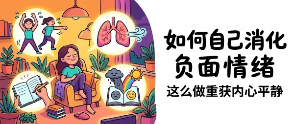 负面情绪怎么自己消化？这么做让我的内心快速平静