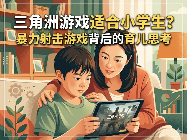 三角洲游戏适合小学生？暴力射击游戏背后的育儿思考