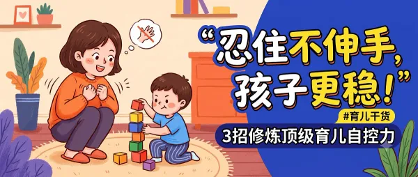 当妈的自控力巅峰：忍住不伸手的那一刻，孩子反而长大了！