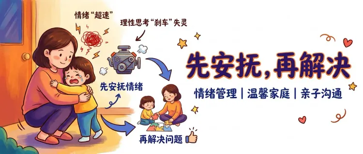 先处理情绪，再处理问题