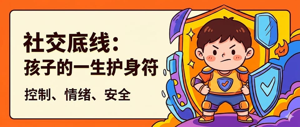 如何教孩子选朋友？这3条“社交底线”一定要告诉他